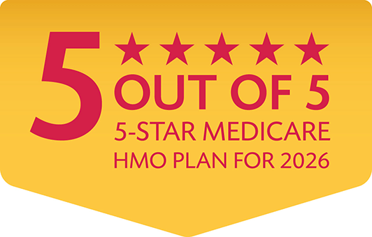 5 out of 5 2025 medicare star rating
